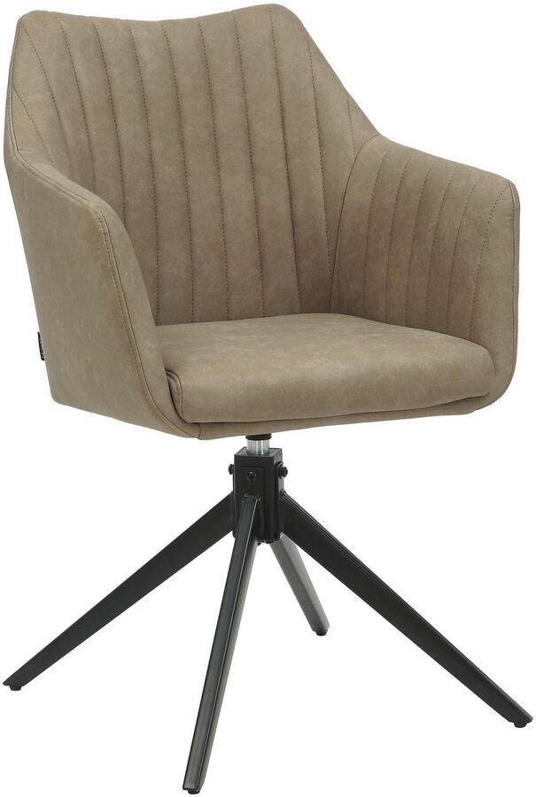 Home affaire Eetkamerstoel Naples TOPSELLER! OTTOs keuze Draaisteel met 360 graden draaifunctie hoogwaardige materialen onderhoudsvriendelijk (set 2 stuks) - Foto 7