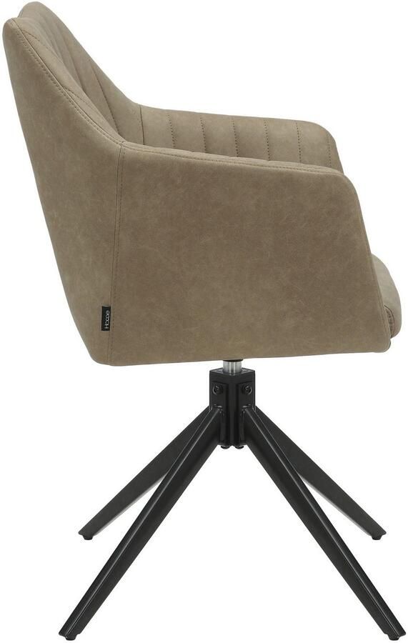 Home affaire Eetkamerstoel Naples TOPSELLER! OTTOs keuze Draaisteel met 360 graden draaifunctie hoogwaardige materialen onderhoudsvriendelijk (set 2 stuks) - Foto 8