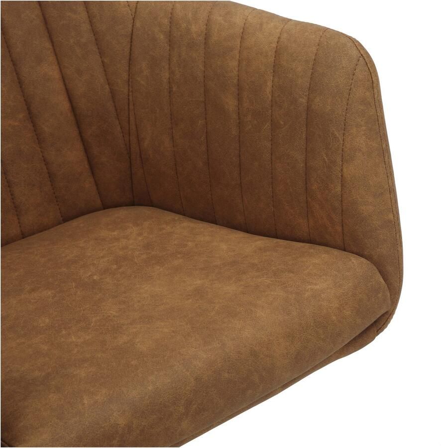 Home affaire Eetkamerstoel Naples TOPSELLER! OTTOs keuze Draaisteel met 360 graden draaifunctie hoogwaardige materialen onderhoudsvriendelijk (set 2 stuks) - Foto 2