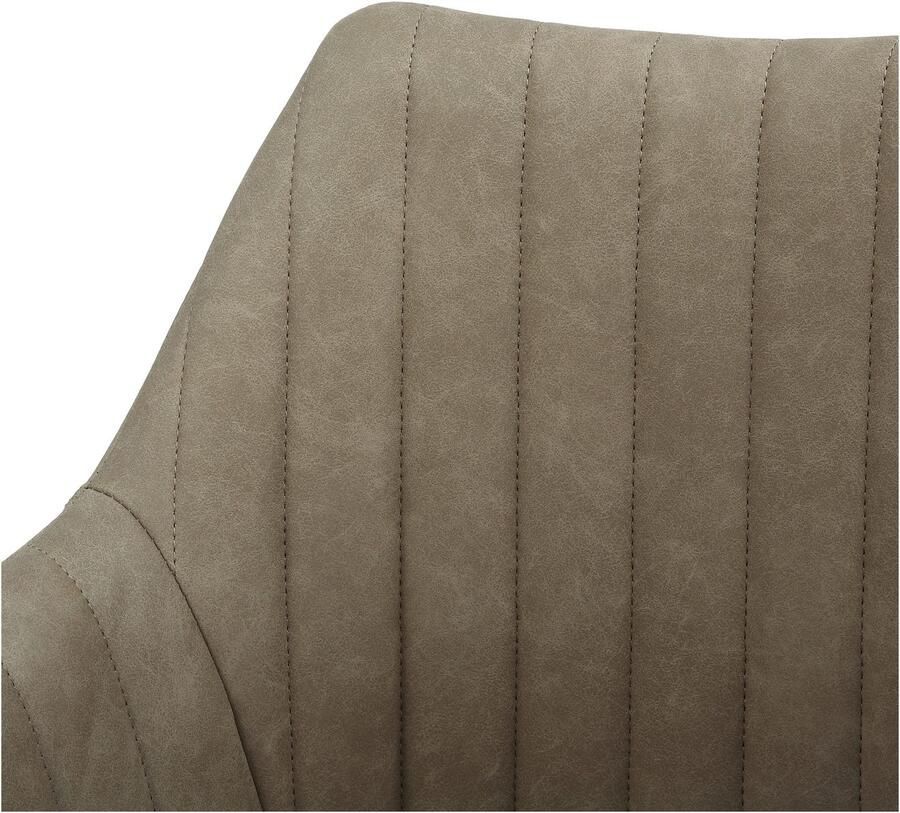 Home affaire Eetkamerstoel Naples TOPSELLER! OTTOs keuze Draaisteel met 360 graden draaifunctie hoogwaardige materialen onderhoudsvriendelijk (set 2 stuks) - Foto 2