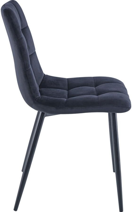 Home affaire Eetkamerstoel Parma Bekleding in fluwelen stof keukenstoel (set 2 stuks) - Foto 7