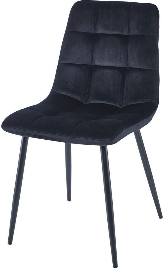 Home affaire Eetkamerstoel Parma Bekleding in fluwelen stof keukenstoel (set 2 stuks) - Foto 8
