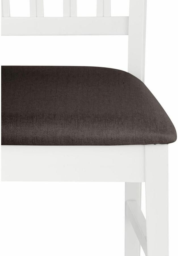 Home affaire Eetkamerstoel Ruanda keukenstoel TOPSELLER in set van 2 4 of 6 houten stoel (set) - Foto 3