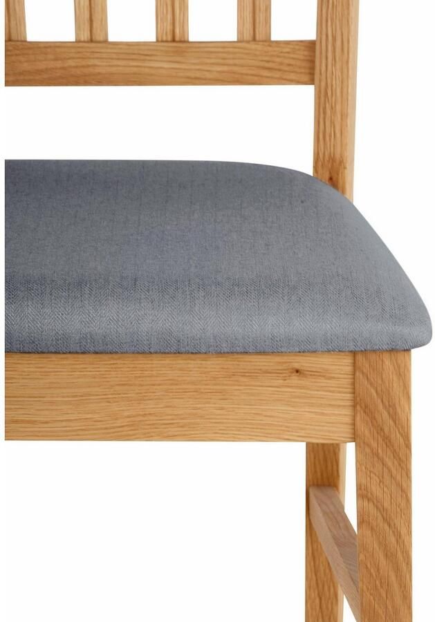 Home affaire Eetkamerstoel Ruanda keukenstoel TOPSELLER in set van 2 4 of 6 houten stoel (set) - Foto 3