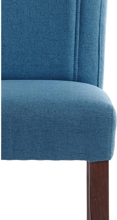 Home affaire Eetkamerstoel Zena Frame van massief hout gestoffeerde stoel eetkamer bestseller (set 2 stuks) - Foto 5