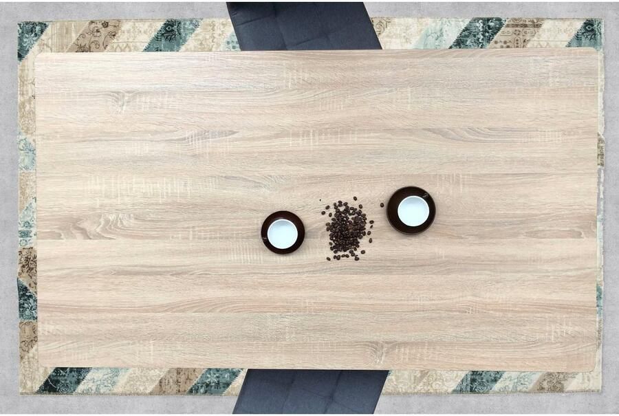 Artistiq Living Artistiq Eettafel Lorna U-poot Eikenlook 160 x 90cm Bruin - Foto 5