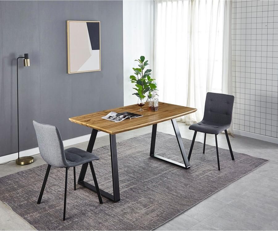 Home affaire Eettafel Aage Eikendecor breedte 140 cm - Foto 2