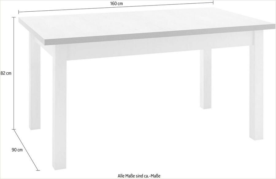 Home affaire Eettafel Beauvais Breedte ca. 160 cm - Foto 3