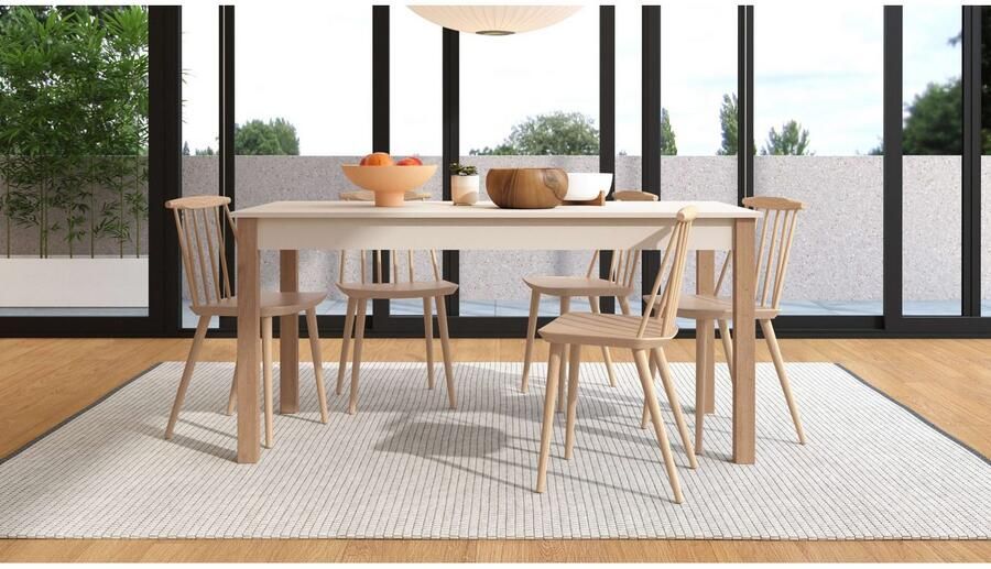 Home affaire Eettafel Belfort 160-200 cm elegant modern en stijlvol design - Foto 4