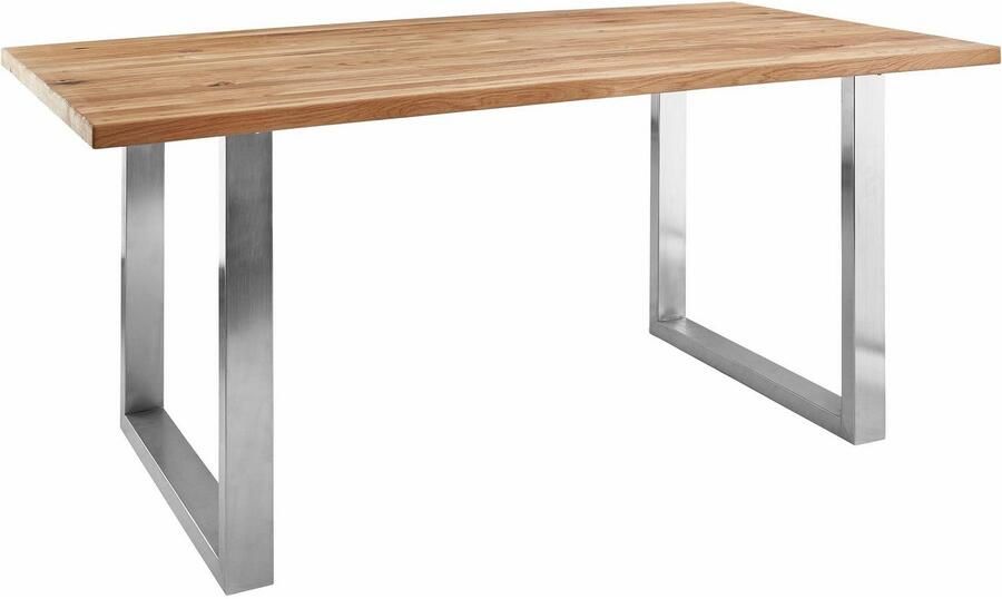 Home affaire Eettafel Brooklyn van massief wildeiken - Foto 4