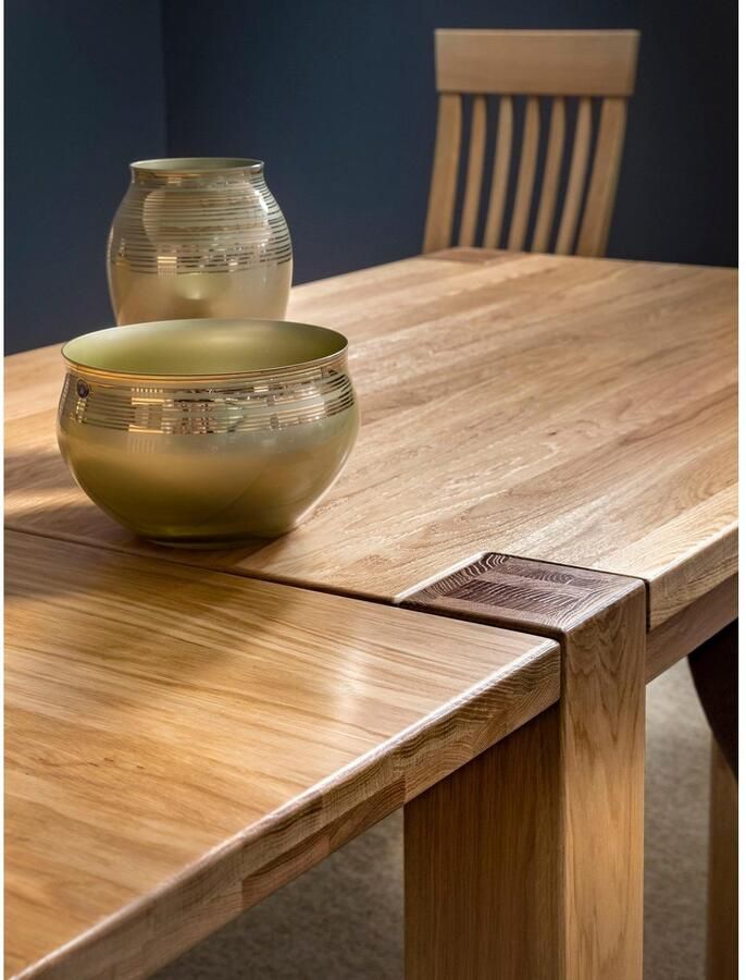 Home affaire Eettafel Dominik van massief wildeiken - Foto 3