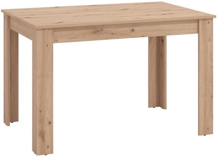 Home affaire Eettafel Hamar eettafel 120x80 Wit of Eiken Houten Keukentafel - Foto 3