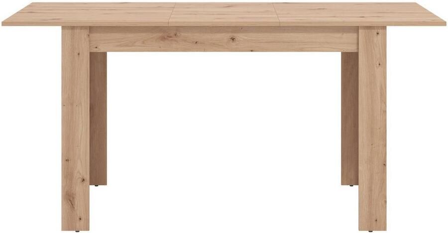 Home affaire Eettafel Hamar eettafel 120x80 Wit of Eiken Houten Keukentafel - Foto 4