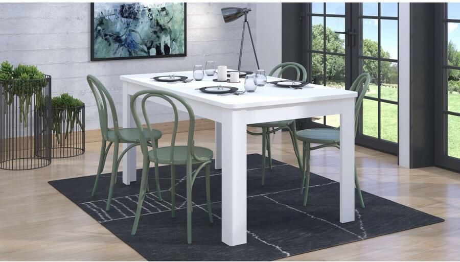 Home affaire Eettafel Jersey 160 cm uitschuifbaar tafelblad tot 200 cm in verschillende moderne kleuren voor een moderne keuken - Foto 4
