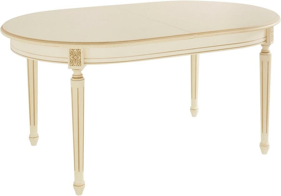 Home affaire Eettafel Luigi Breedte 166-216 cm naturel wit - Foto 6