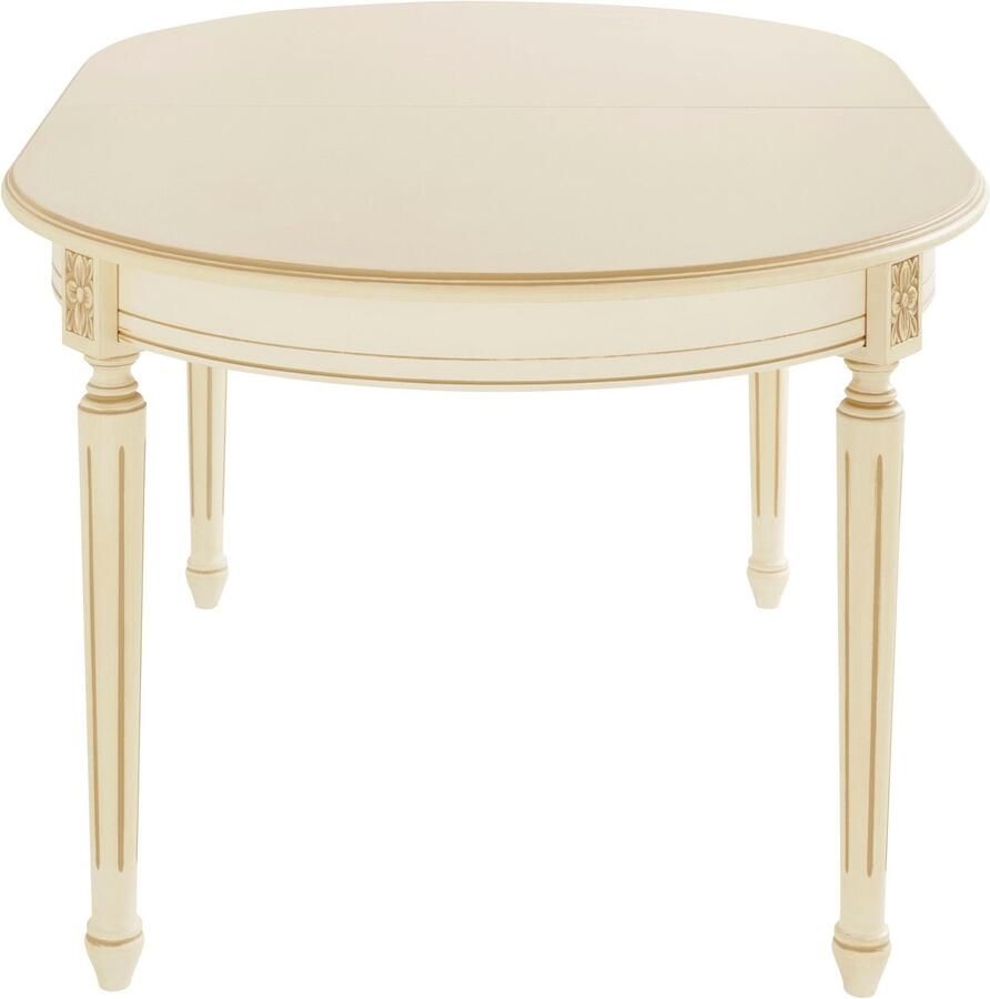 Home affaire Eettafel Luigi Breedte 166-216 cm naturel wit - Foto 2