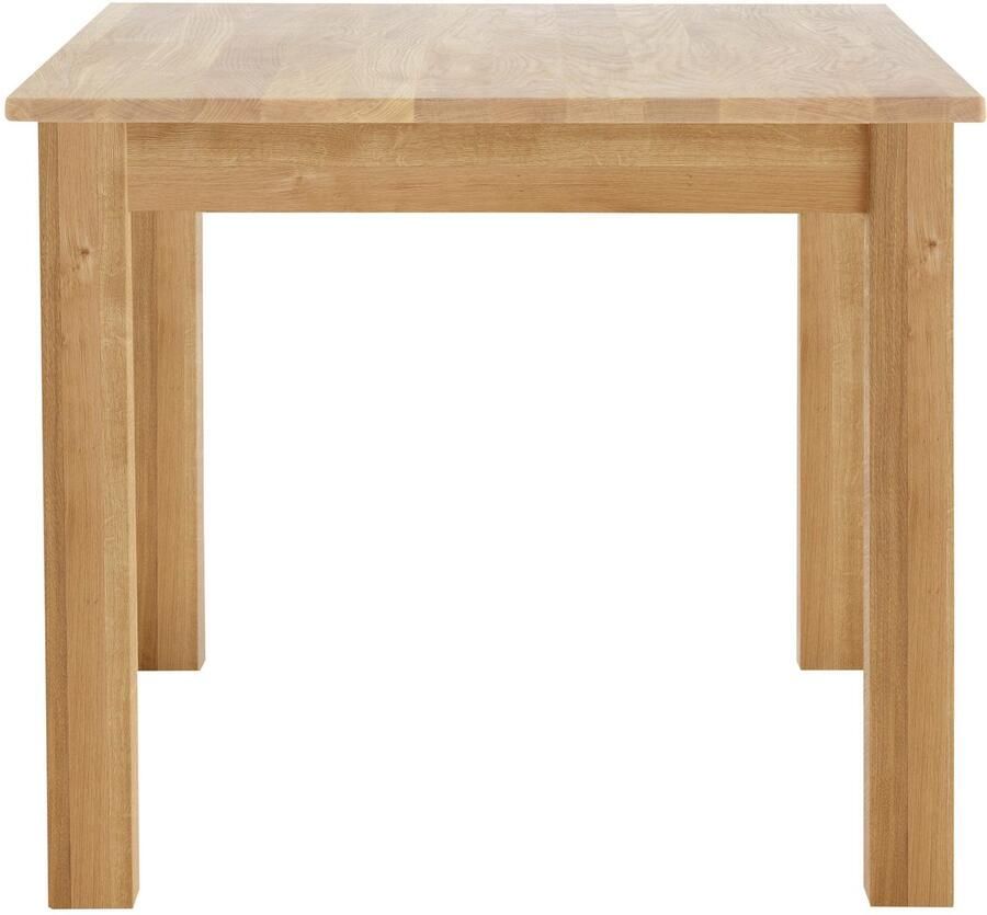 Home affaire Eettafel Lukas optioneel gemaakt van massief eiken of beuken