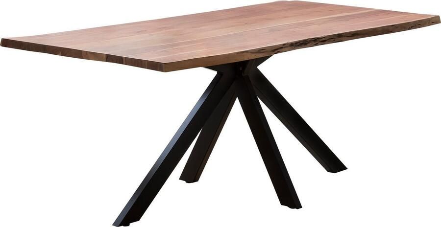Home affaire Eettafel Manhattan met echte boomrand - Foto 4