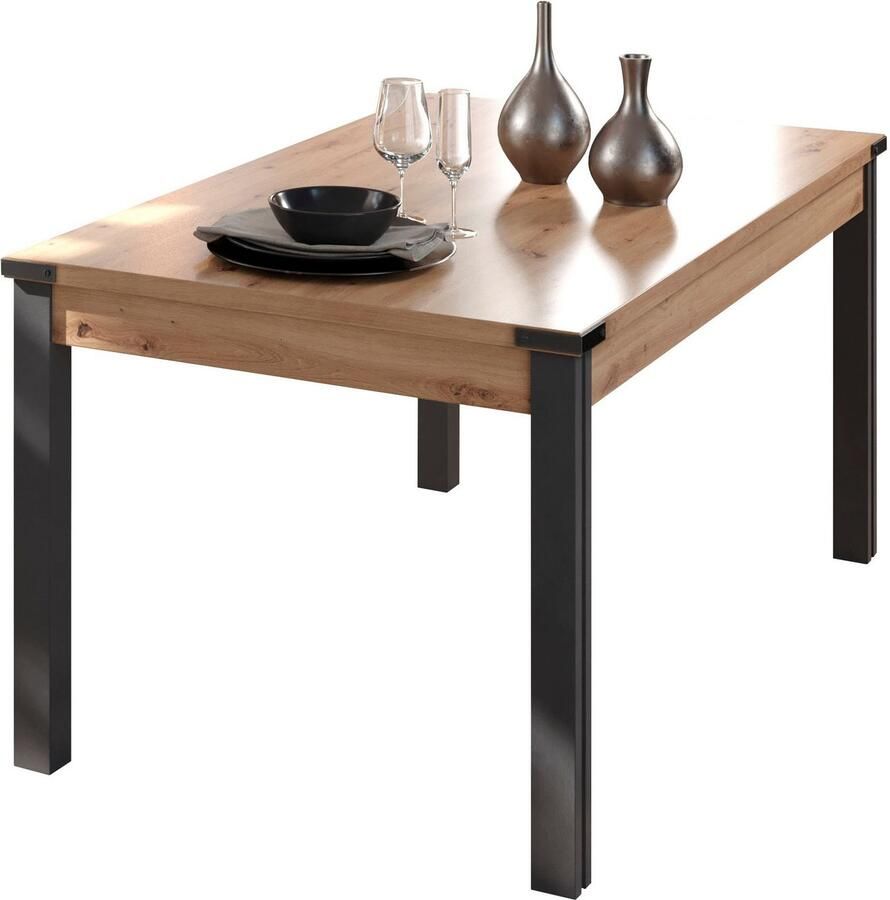 Home affaire Eettafel Mia Eetkamertafel rechthoekige vorm (B D H) 160 90 77 cm (1 stuk) - Foto 2