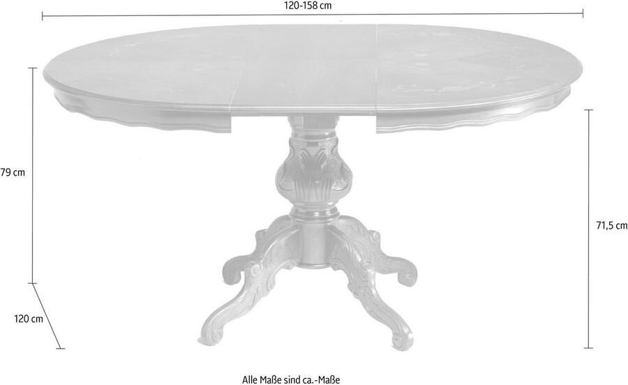 Home affaire Eettafel MICHELANGELO 909 - Foto 10