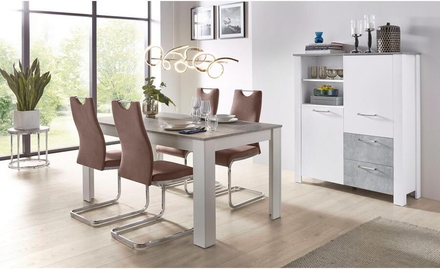 Home affaire Eettafel Milano Eettafel breedte 160 cm (1 stuk) - Foto 5
