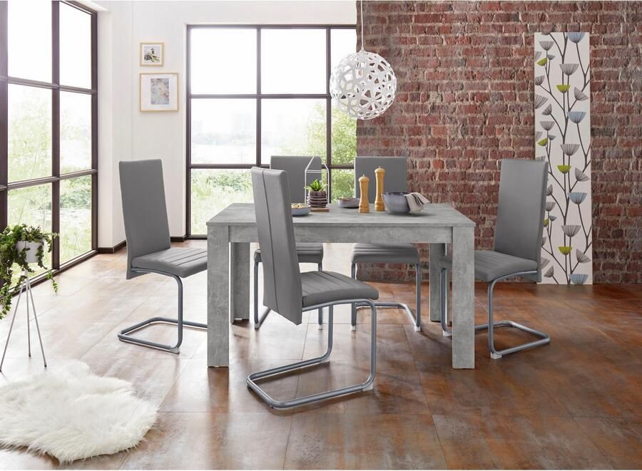Home affaire Eettafel Nitro Breedte 140 cm - Foto 3