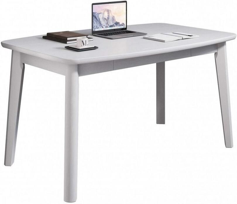 Home affaire Eettafel Palermo multifunctionele tafel werktafel bureau met opbergruimte opklapbaar blad home office bureau massief hout - Foto 5