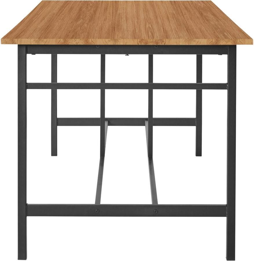 Home affaire Eettafel Sare met echt houtfineer van eiken