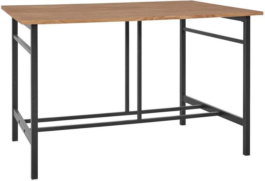 Home affaire Eettafel Sare met echt houtfineer van eiken - Foto 3