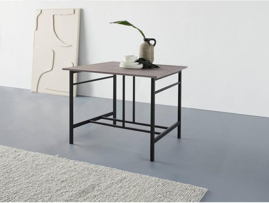 Home affaire Eettafel Sare met echt houtfineer van eiken - Foto 5