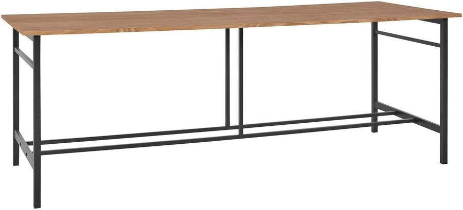 Home affaire Eettafel Sare met echt houtfineer van eiken - Foto 4