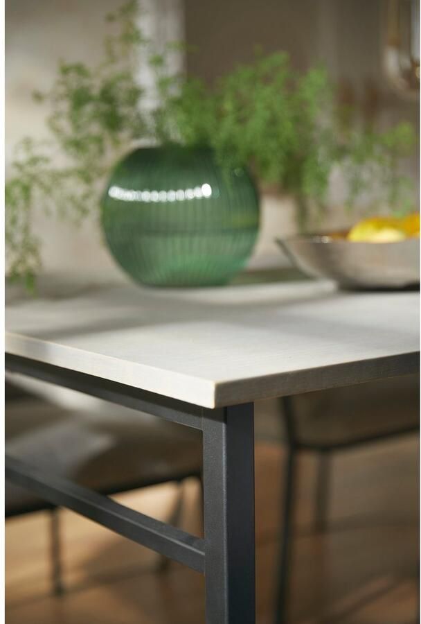 Home affaire Eettafel Sare met echt houtfineer van eiken - Foto 13