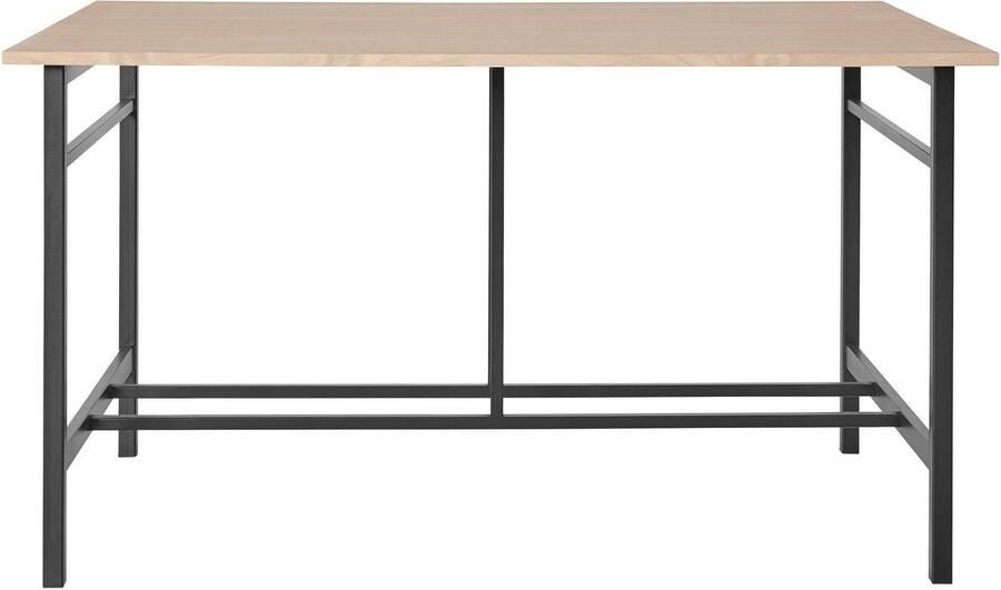 Home affaire Eettafel Sare met echt houtfineer van eiken - Foto 4