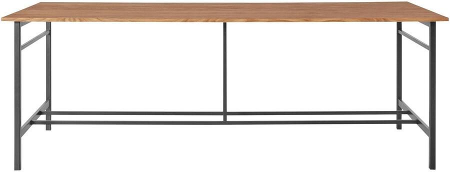 Home affaire Eettafel Sare met echt houtfineer van eiken - Foto 6