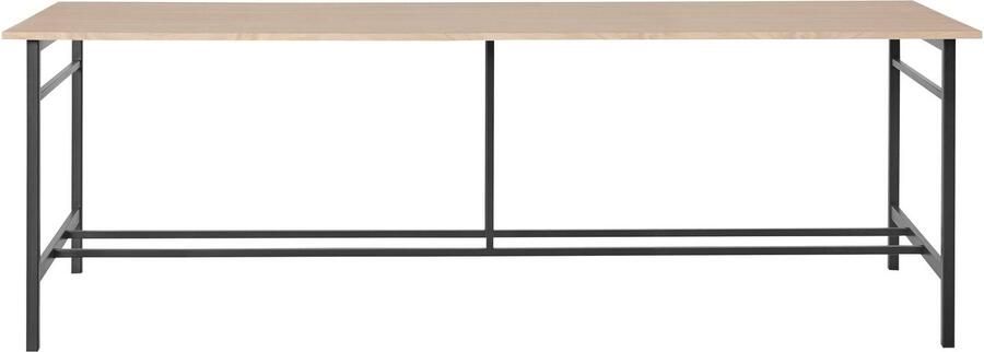Home affaire Eettafel Sare met echt houtfineer van eiken - Foto 4