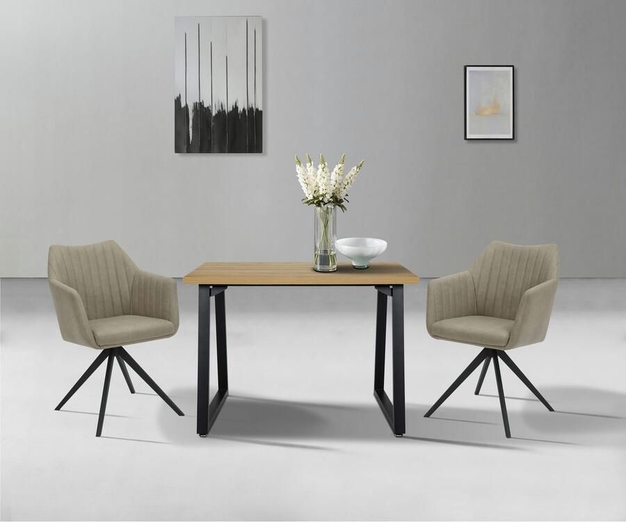 Home affaire Eettafel Soyans TOPSELLER! OTTOs keuze moderne kuipframe in vier breedtes melaminehars gecoat - Foto 6