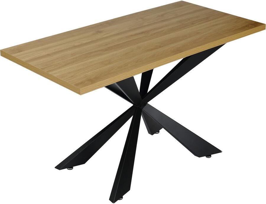 Home affaire Eettafel Soyans TOPSELLER! OTTOs keuze moderne spiderframe in vier breedtes melaminehars gecoat - Foto 6