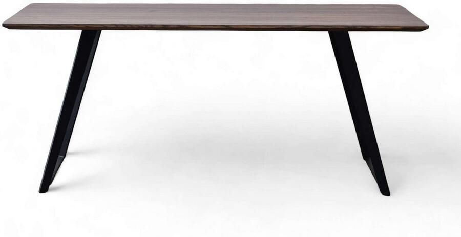 Home affaire Eettafel Talwiese keukentafel U-vorm metalen frame massief gewild eikenhout geolied - Foto 5