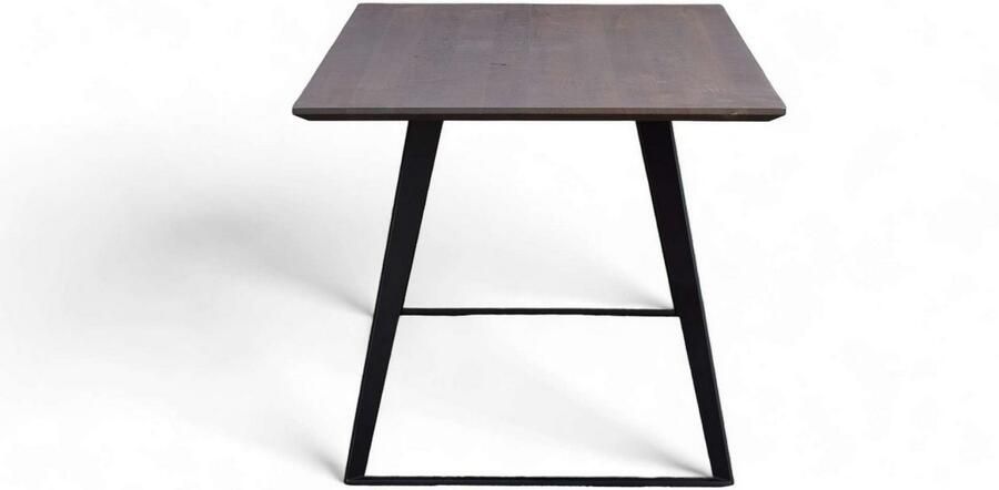 Home affaire Eettafel Talwiese keukentafel U-vorm metalen frame massief gewild eikenhout geolied - Foto 6