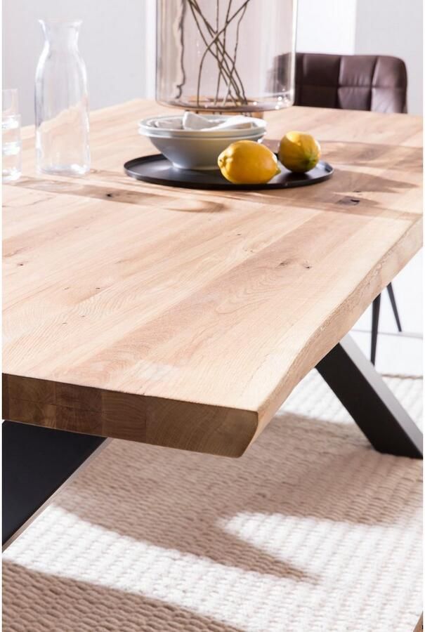 Home affaire Eettafel TRISTAN met boomrand (3 stuks) - Foto 3