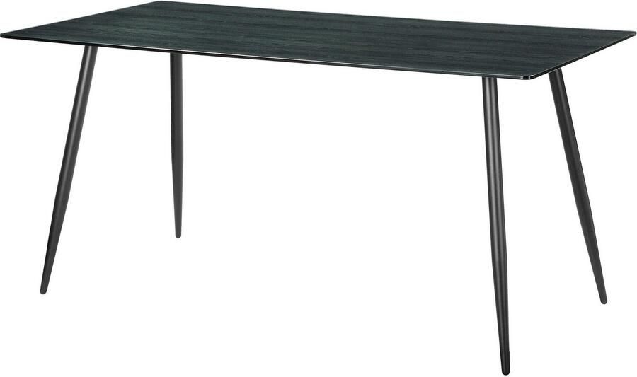 Home affaire Eettafel Turah TOPSELLER! OTTOs keuze met glazen blad in houtlook tijdloos ontwerp onderhoudsvriendelijk - Foto 6