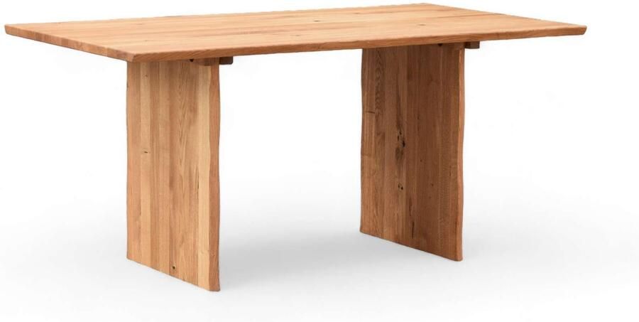 Home affaire Eettafel Waldhain keukentafel houten wangframe massief gewild eikenhout geolied - Foto 5