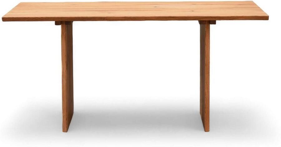 Home affaire Eettafel Waldhain keukentafel houten wangframe massief gewild eikenhout geolied - Foto 4