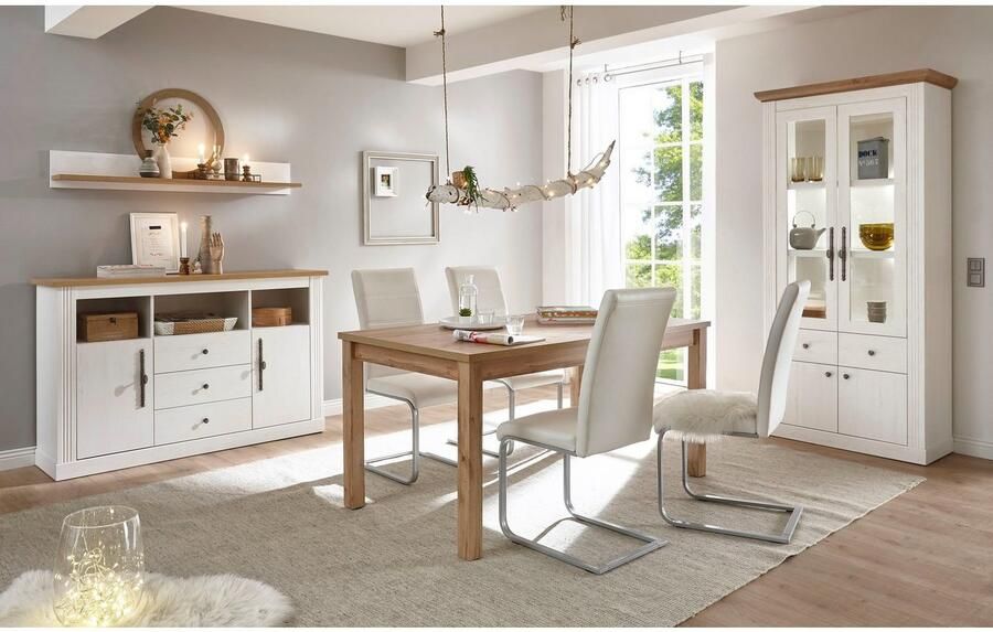 Home affaire Eettafel Westminster TOPSELLER! in romantische landhuisstijl in wotan eiken - Foto 4