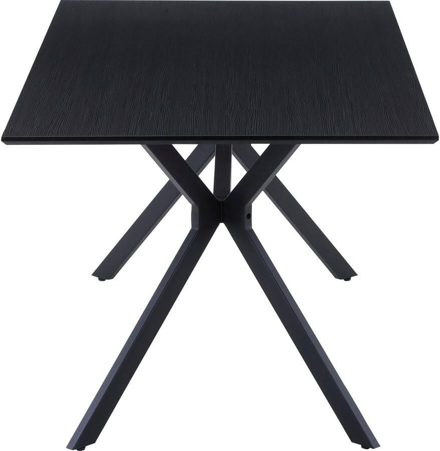 Artistiq Living Artistiq Eettafel Alfonso 180 x 90cm Zwart - Foto 2