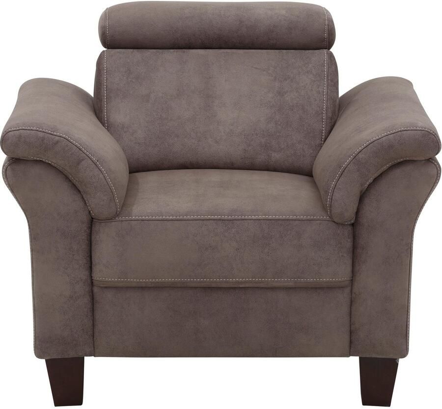 Home affaire Fauteuil Arngast Inclusief verstelbaar hoofdeind en binnenvering - Foto 2