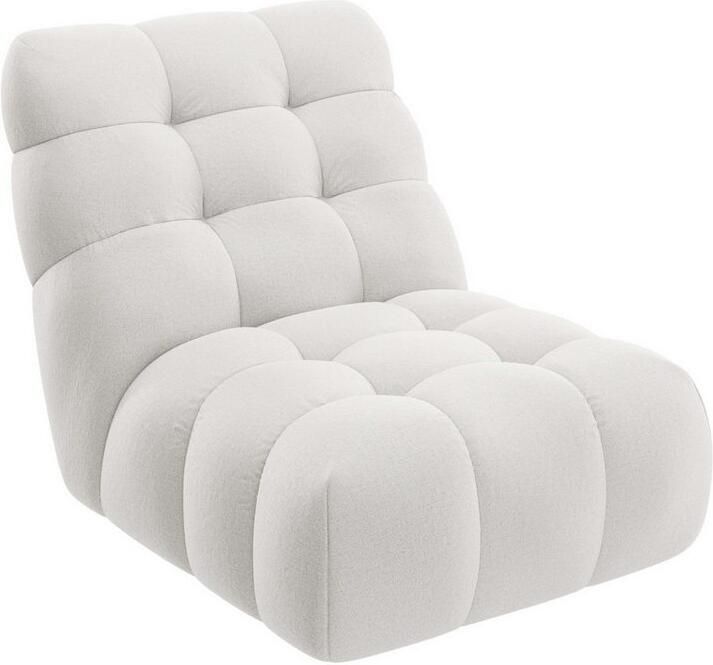 Home affaire XXL-fauteuil AURELIAN loveseat XXL met poef in set leesstoel relaxstoel met golfondersteuning fijne structuur grove structuur velours - Foto 4
