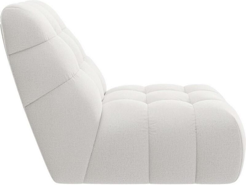Home affaire XXL-fauteuil AURELIAN loveseat XXL met poef in set leesstoel relaxstoel met golfondersteuning fijne structuur grove structuur velours - Foto 3