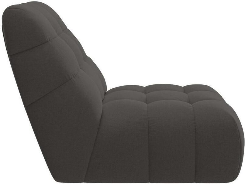 Home affaire XXL-fauteuil AURELIAN loveseat XXL met poef in set leesstoel relaxstoel met golfondersteuning fijne structuur grove structuur velours - Foto 2
