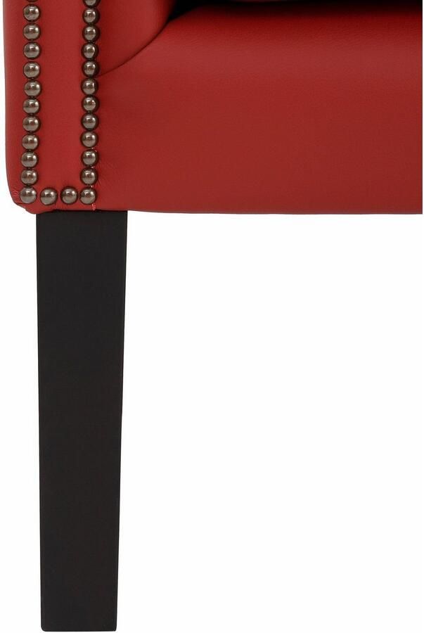 Home affaire Fauteuil Bedford oorschelp fauteuil Chesterfield met luxueuze capitonnage en gebogen armleuningen - Foto 7